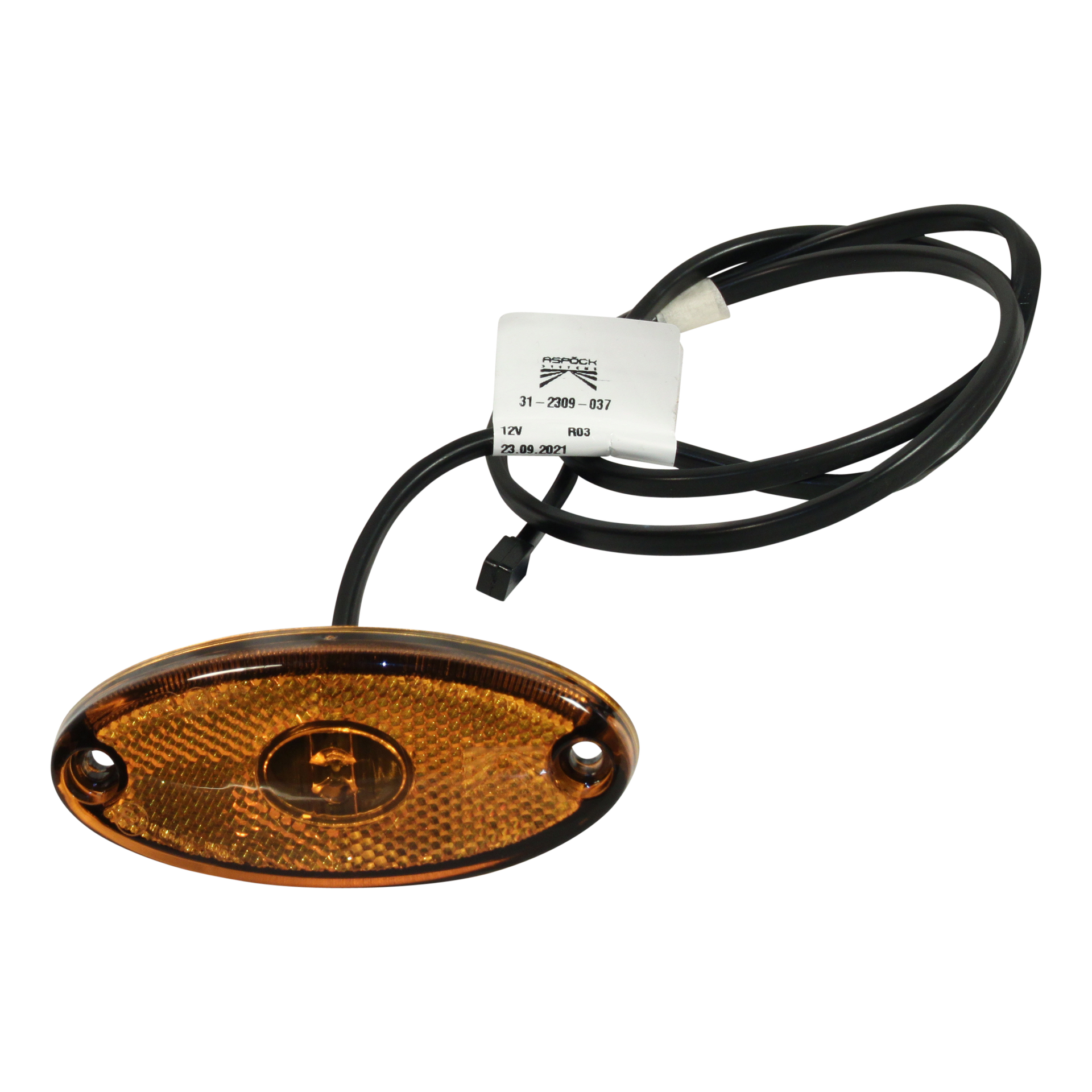 Aspöck Seitenmarkierungsleuchte Flatpoint II led DC kabel 1000mm