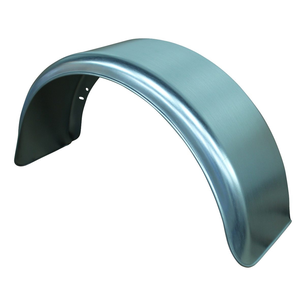 De Haan Kotflügel einzelachse Stahl 130mm x 520mm rundes Modell