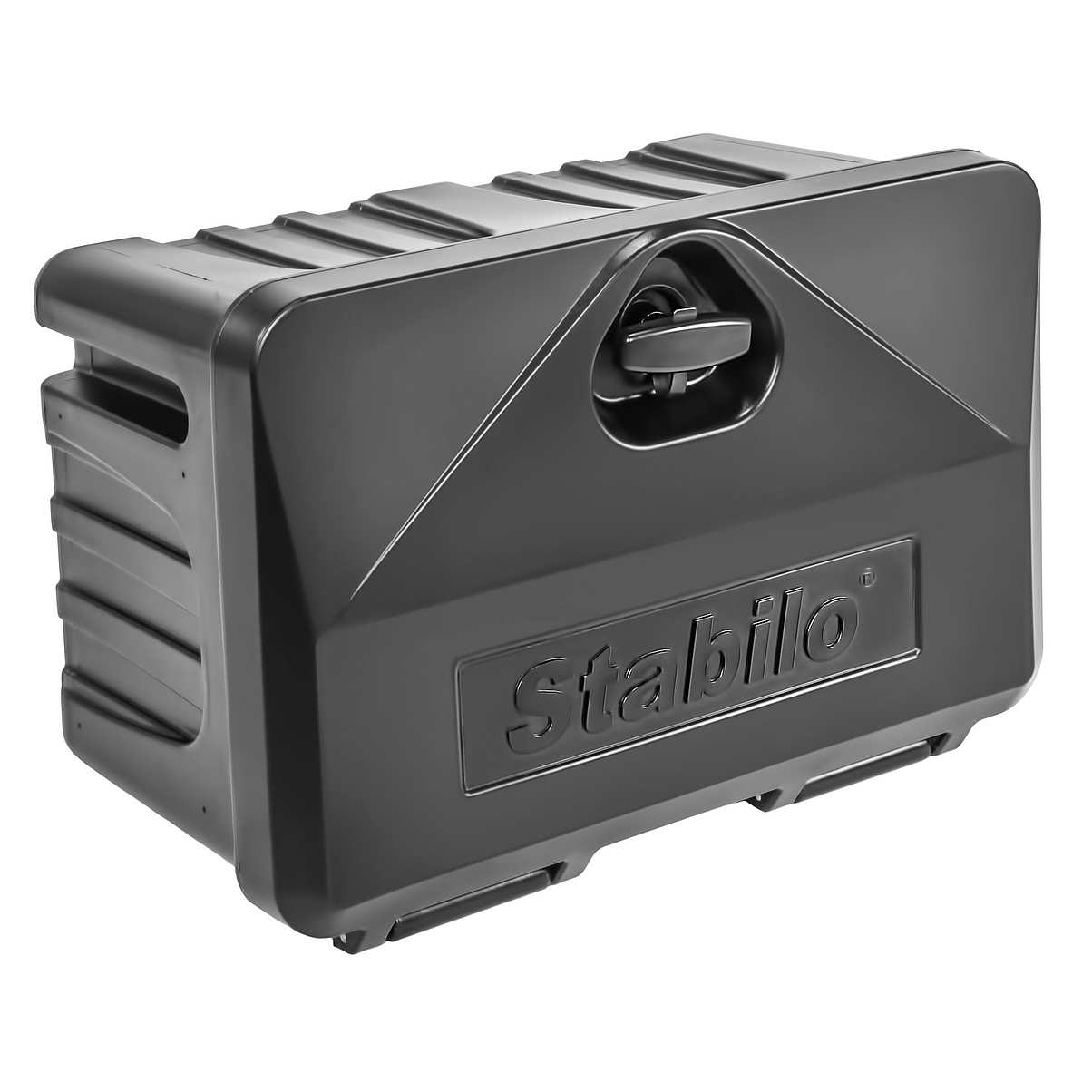 Stabilo Deichselbox Kunststoff, Stabilo®-box 500-3, Drehriegel mit Schloss 510x340x300mm