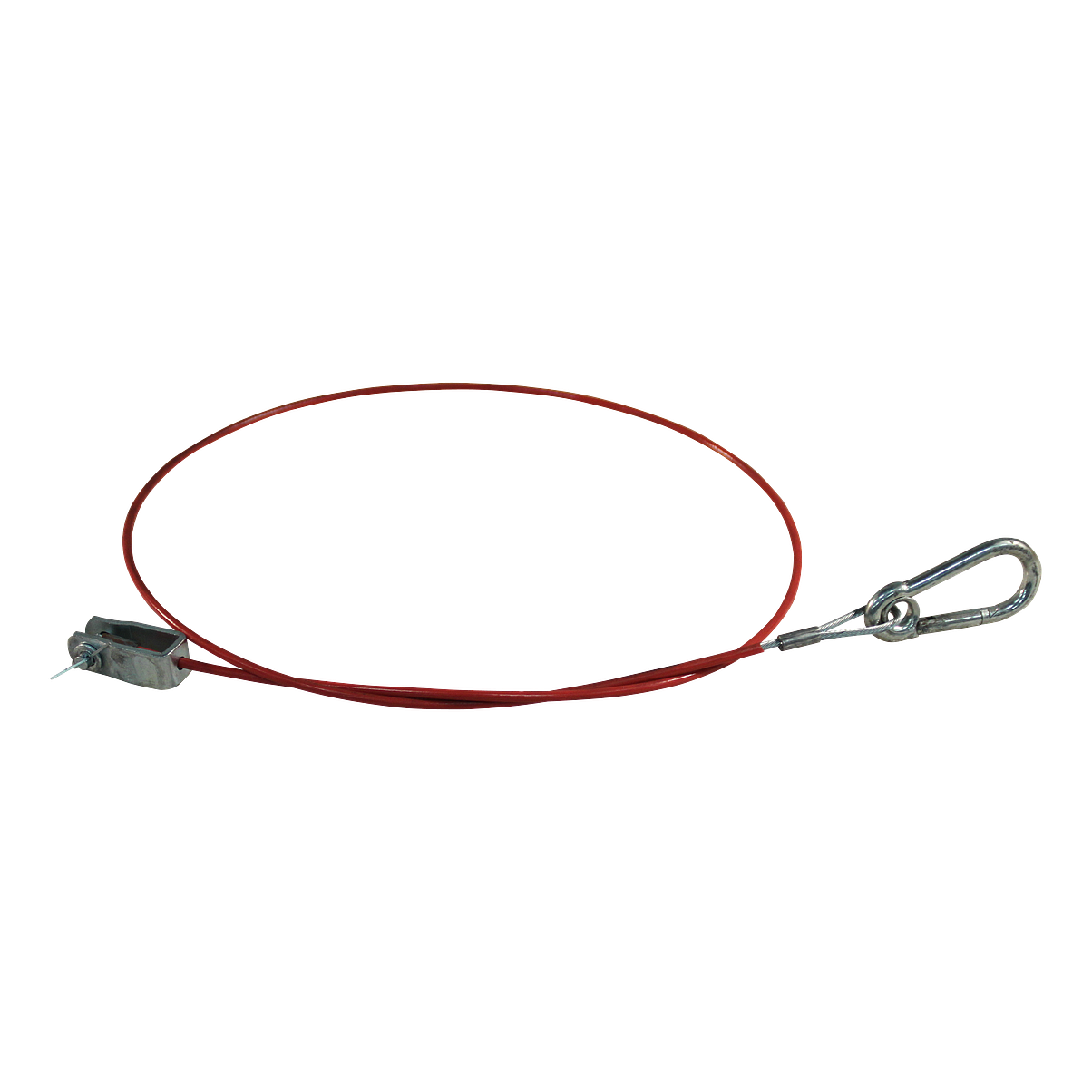 Knott Abreißseil 1200mm Rot Gabel mit Stift