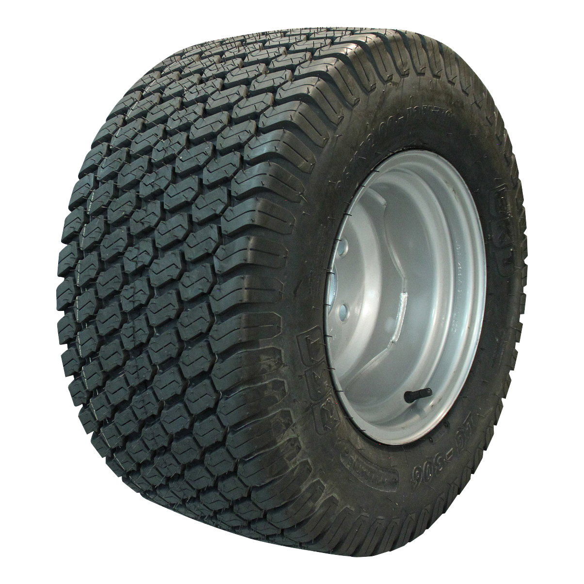 BKT Komplettrad 26x12.00-12 LG-306 8PR + 10.50Ix12H2 ET0 94/140/5 116 A3 Stahl grau