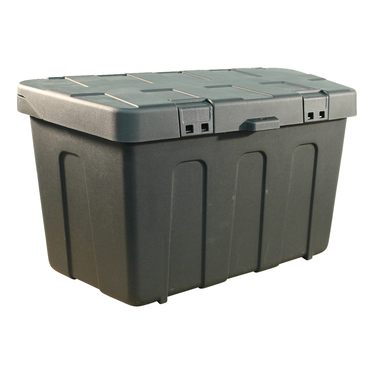De Haan Deichselbox Kunststoff, Profibox Plus einschließlich Montagesatz und Vorhängeschloss 620mmx300mmx350mm