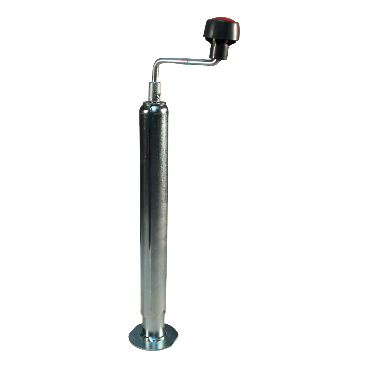 Simol Abstellstütze verstellbar mit Kurbel Ø48x420mm glanz verzinkt