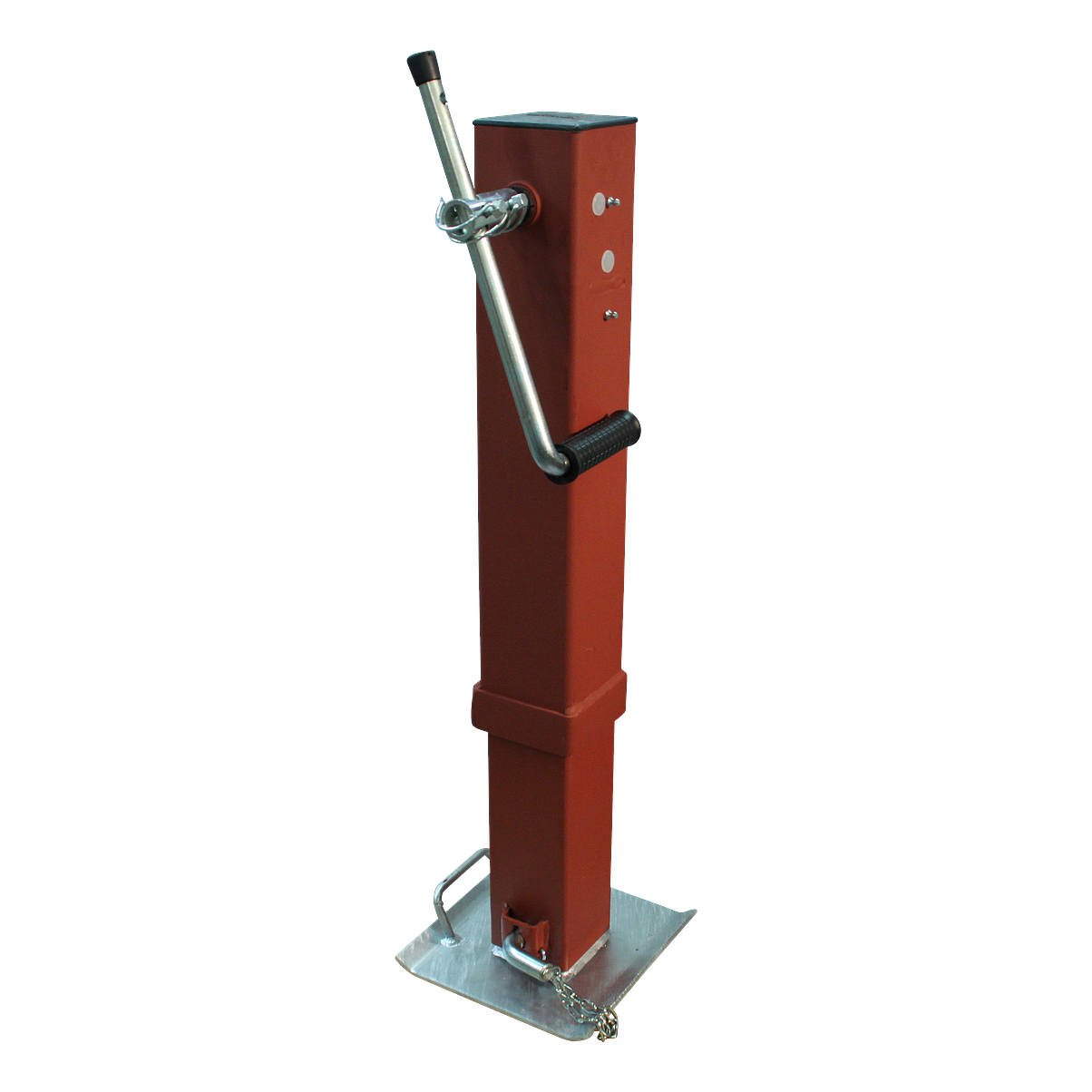 Simol Schwerlast Stüzfuss ⧄110mm 4500kg innrohr und Grundpallet verzinkt