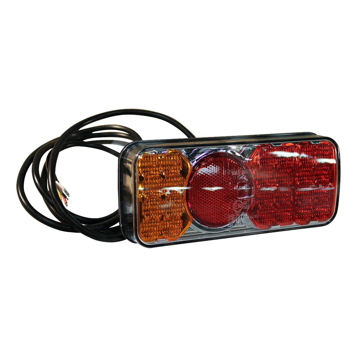 WAS Rückleuchte 317KR , LED 12V-24V , universal Kabel