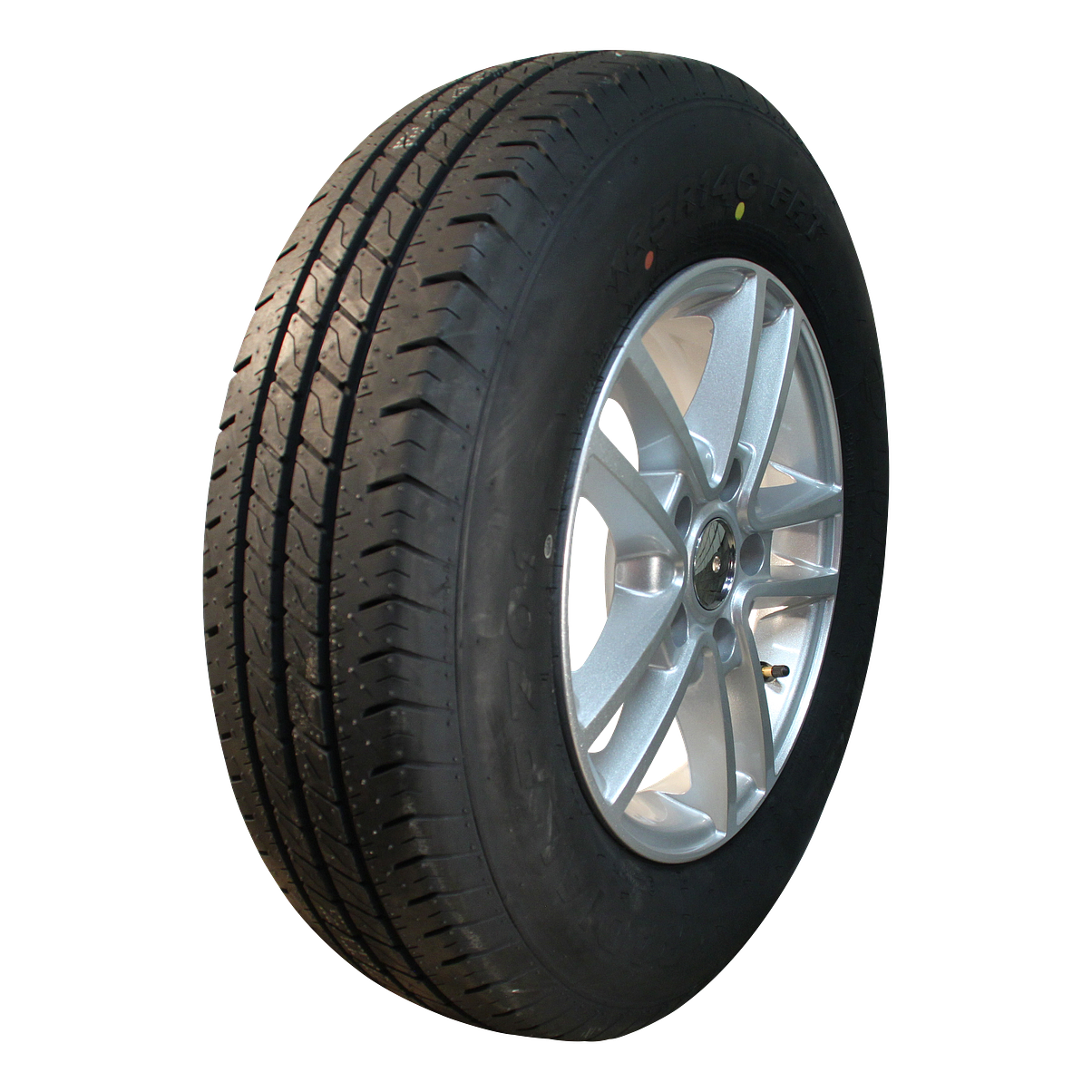 GT radial Komplettrad 175 R14C Maxmiler X 8PR + 5½Jx14H2 ET30 67/112/5 99/98 N Leichtmetall grau