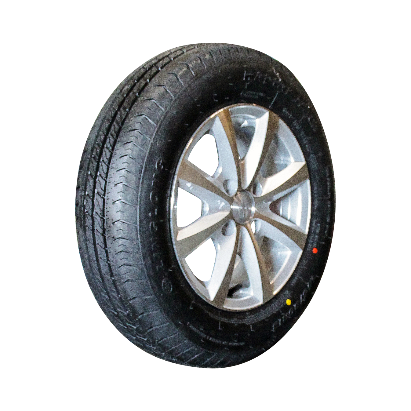 Linglong Komplettrad 155/80 R13 R701 M+S + 5Jx13H2 ET30 57/100/4 84 N Leichtmetall grau