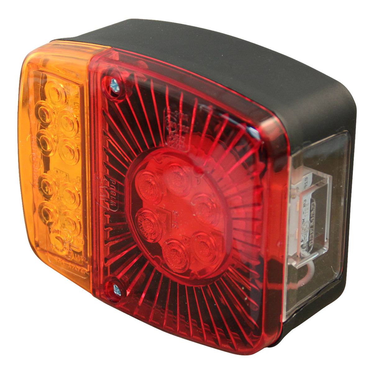 WAS Rückleuchte 475 , LED 12V - 24V , universal 5 PINs Bajonett