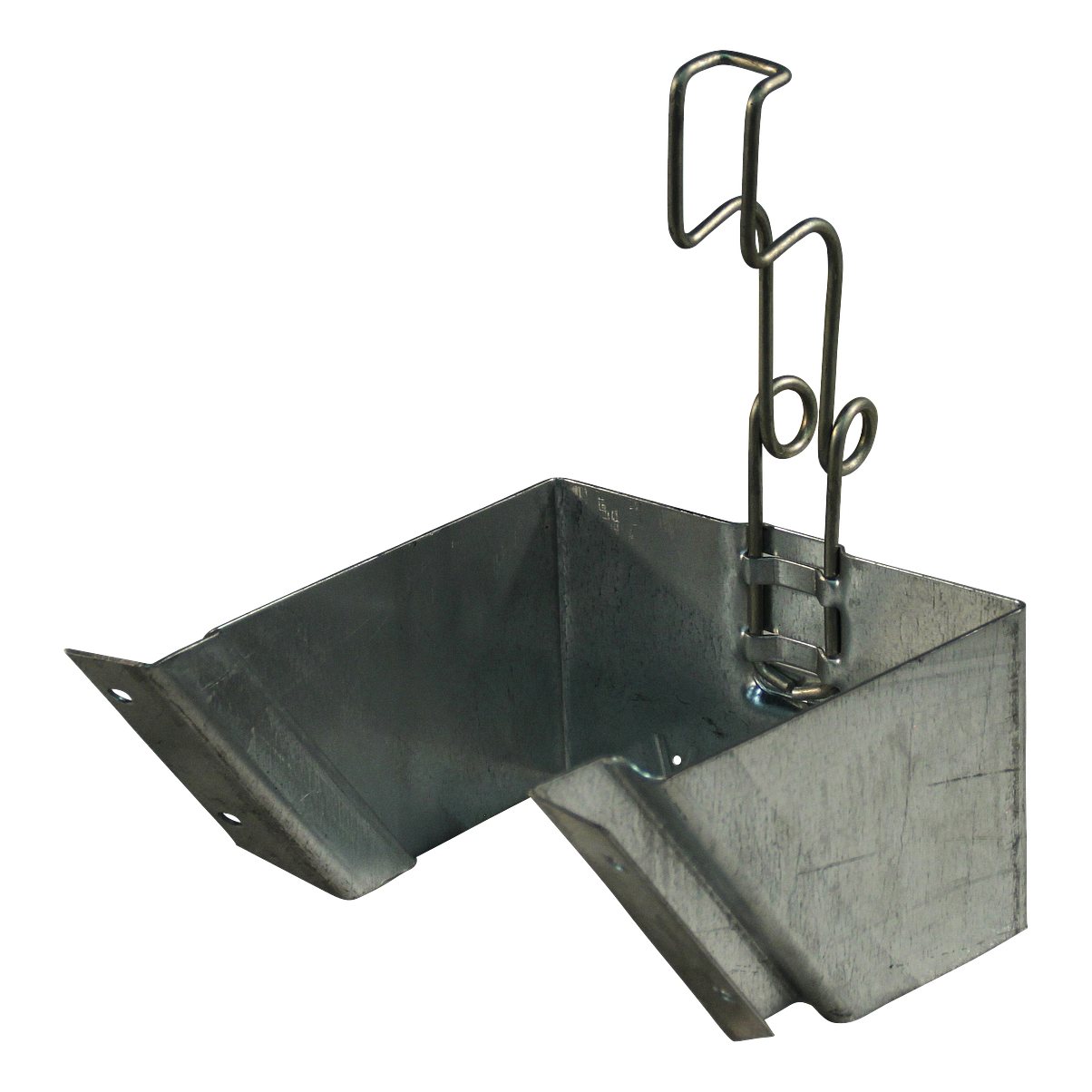 Novio Halter für Unterlegkeil glanz verzinkt