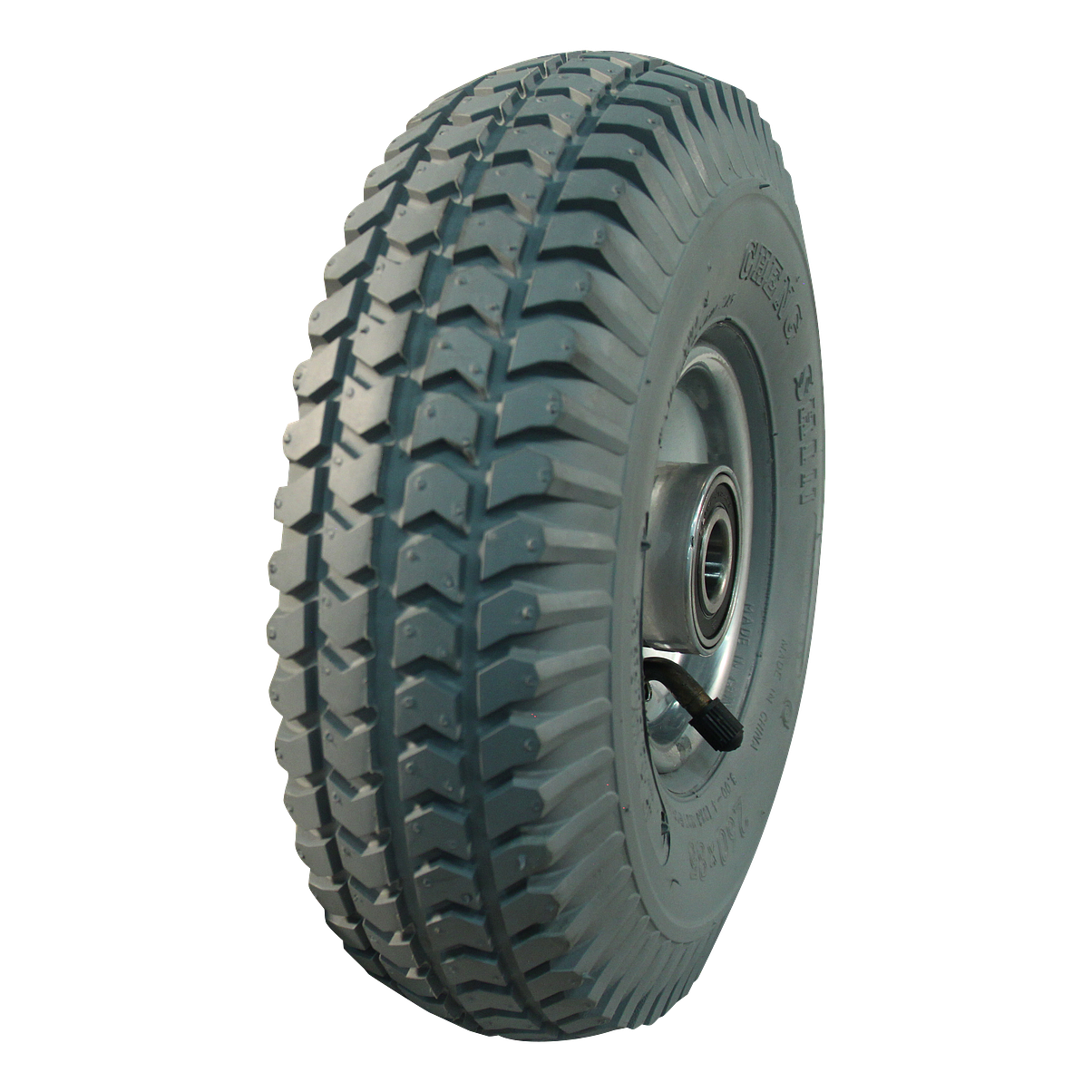 CST Komplettrad 3.00-4 C-248 4PR + 2.10x4H2 ET0 NL75 Stahl grau