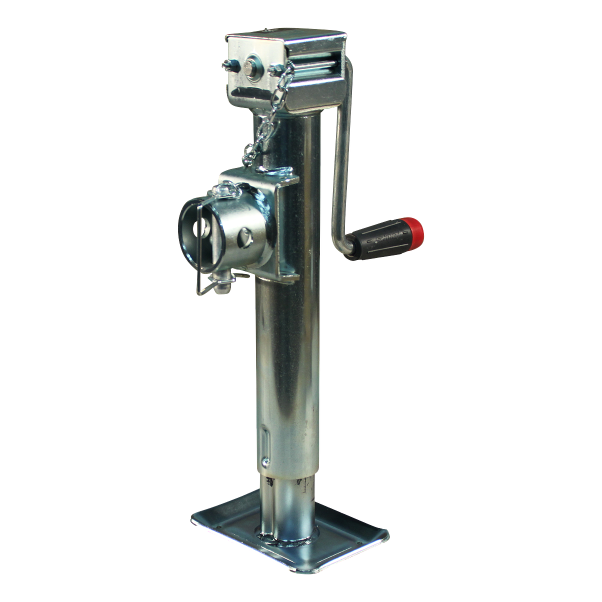 Simol Stützfuss klappverrieglung LT Ø57mm 1300kg glanz verzinkt 250mm 430mm