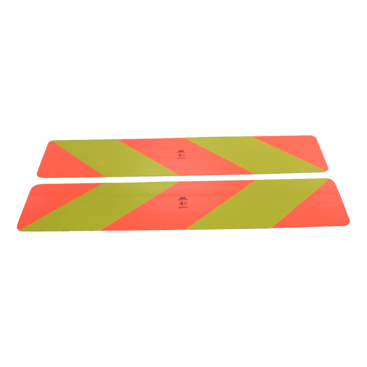 Novio Markierungs Schild Anhänger >3500kg 566mm x 132mm Rot / Gelb diagonal gestreift 2 x 566mm (1 X Links, 1 X Rechts) Novio Markierungs Schild Anhänger >3500kg 566mm x 132mm Rot / Gelb diagonal gestreift 2 x 566mm (1 X Links, 1 X Rechts)