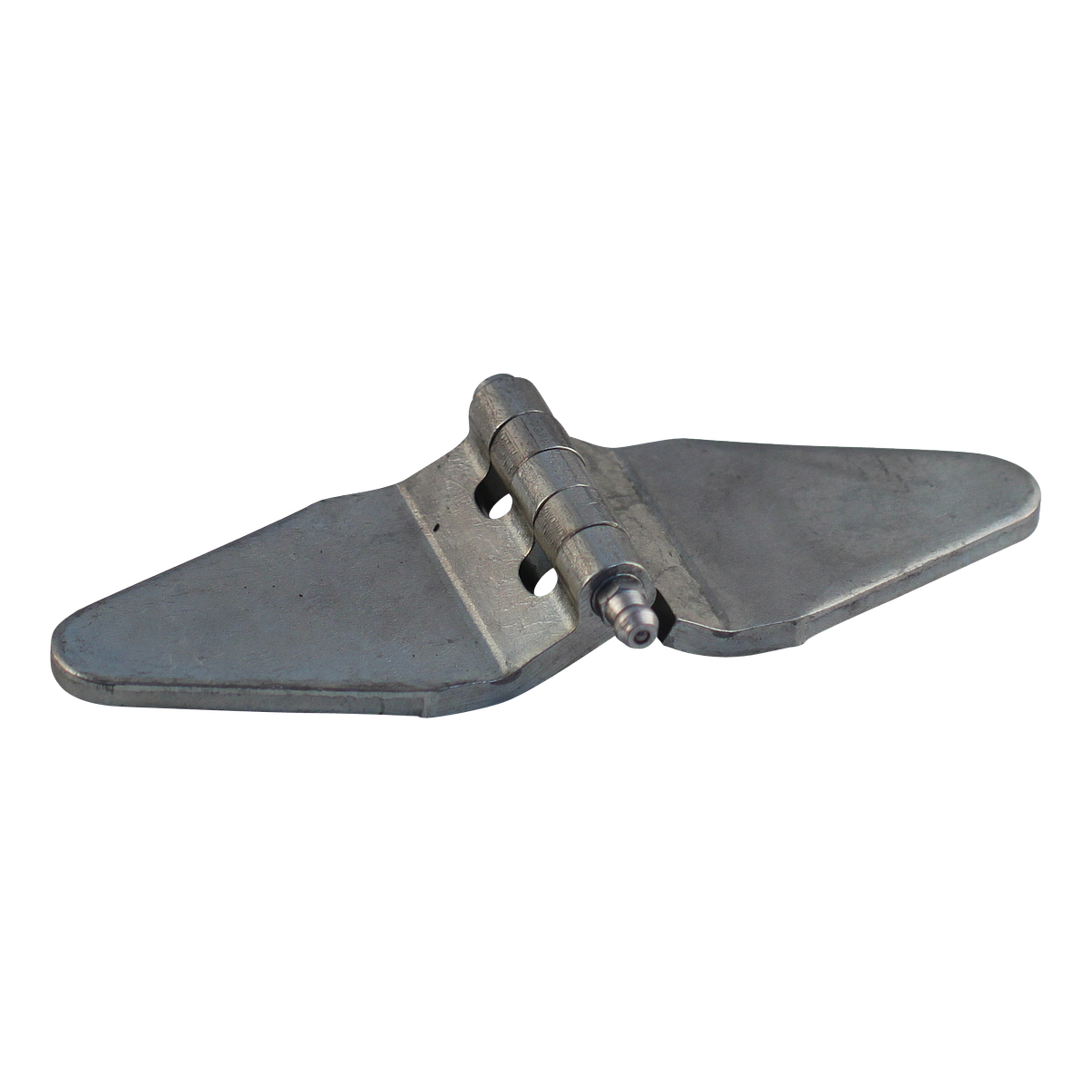 Novio Möbelwagenscharnier mit Schmiernippel 50 x 160mm verzinktem Scharnierblatt Novio Möbelwagenscharnier mit Schmiernippel 50 x 160mm verzinktem Scharnierblatt
