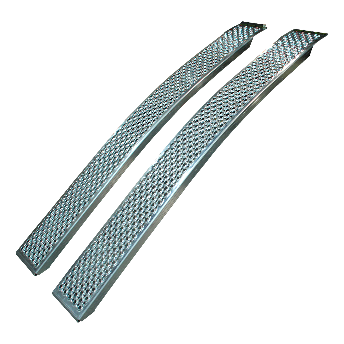 Novio Verladerampen- Auffahrrampen-Satz gebogen Aluminium 1500x200mm Novio Verladerampen- Auffahrrampen-Satz gebogen Aluminium 1500x200mm
