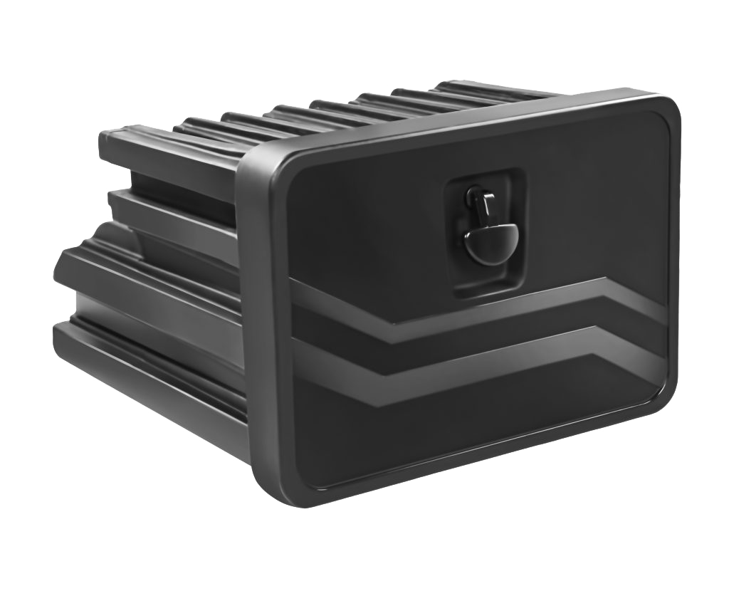 Stabilo Deichselbox Kunststoff, Stabilo®-Box 600-5L, Drehverschluss, 610x420x450-670