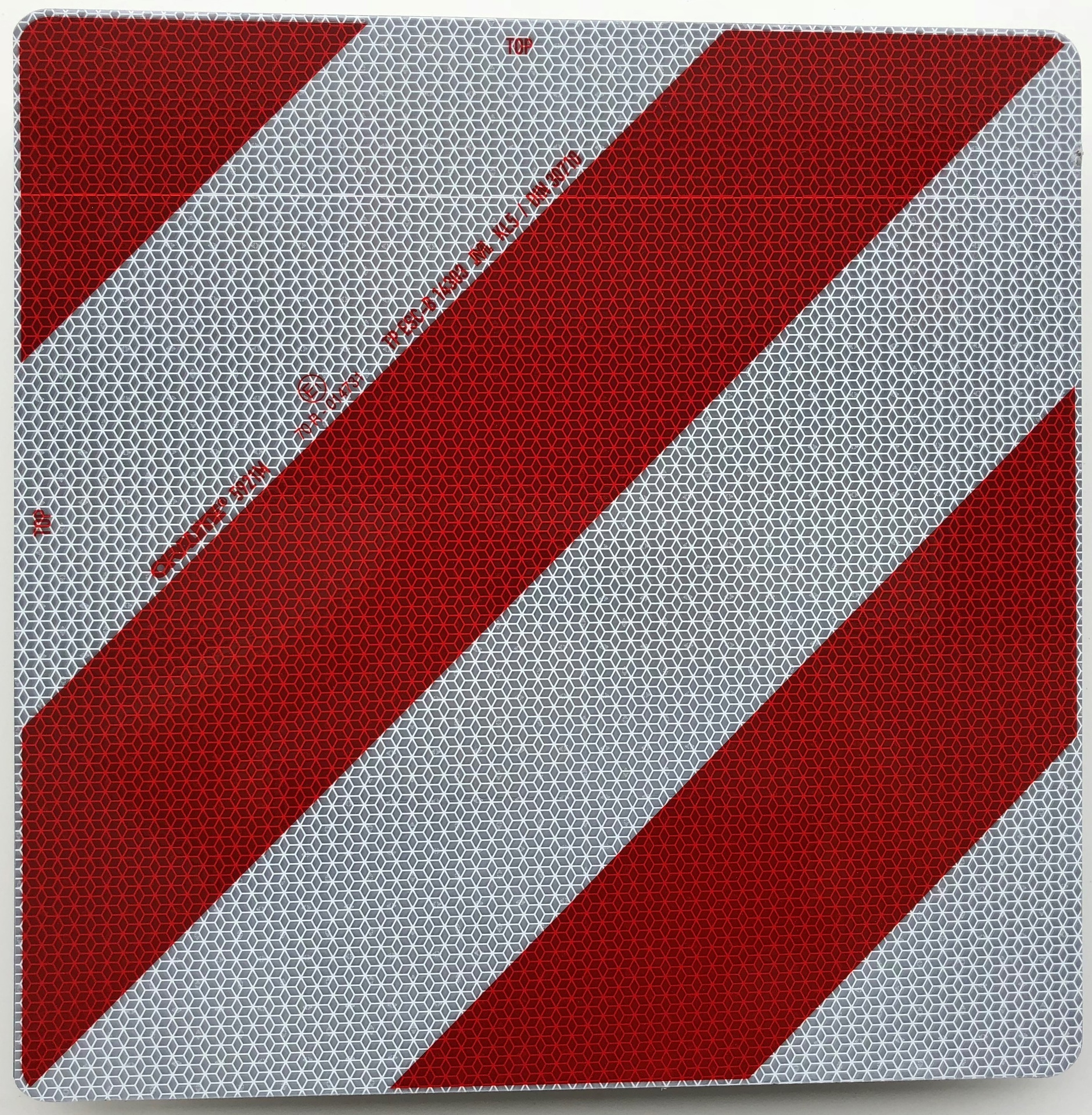 Novio Markierungs Schild Lange Ladung Europa 423x423x1mm rot / weiß