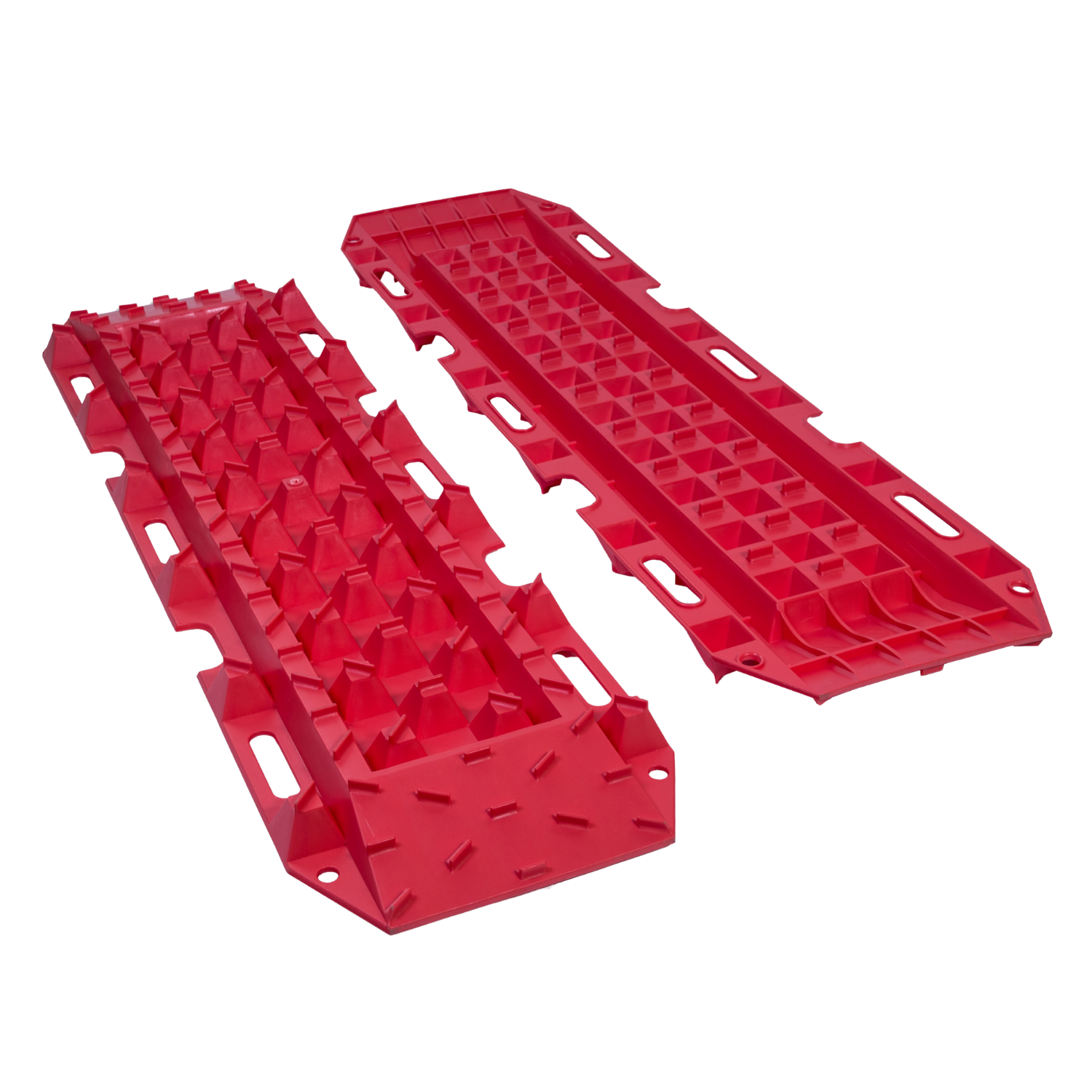 Sandbleche Anfahrhilfe Offroad rot 121 x 34 x 10 cm (1 Paar)