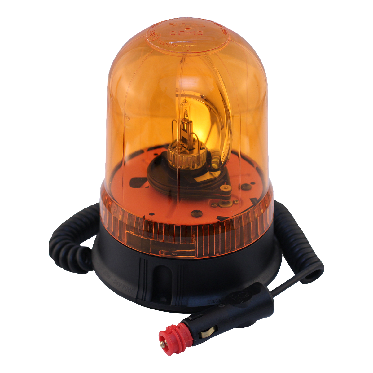 AJ.BA Rundumleuchte Drehstrahler Halogen 12V 70W Magnetfuß
