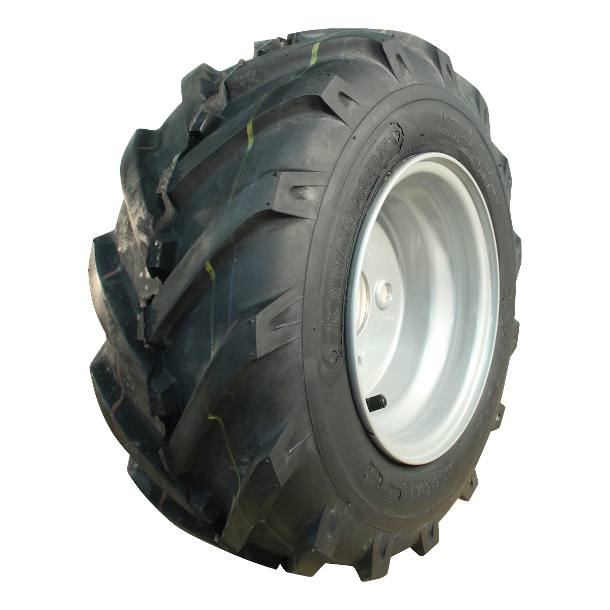KINGS TIRE Komplettrad 16x6.50-8 V-8501 4PR + 5.50x8H2 ET0 60/100/4 64 A4 Stahl grau links