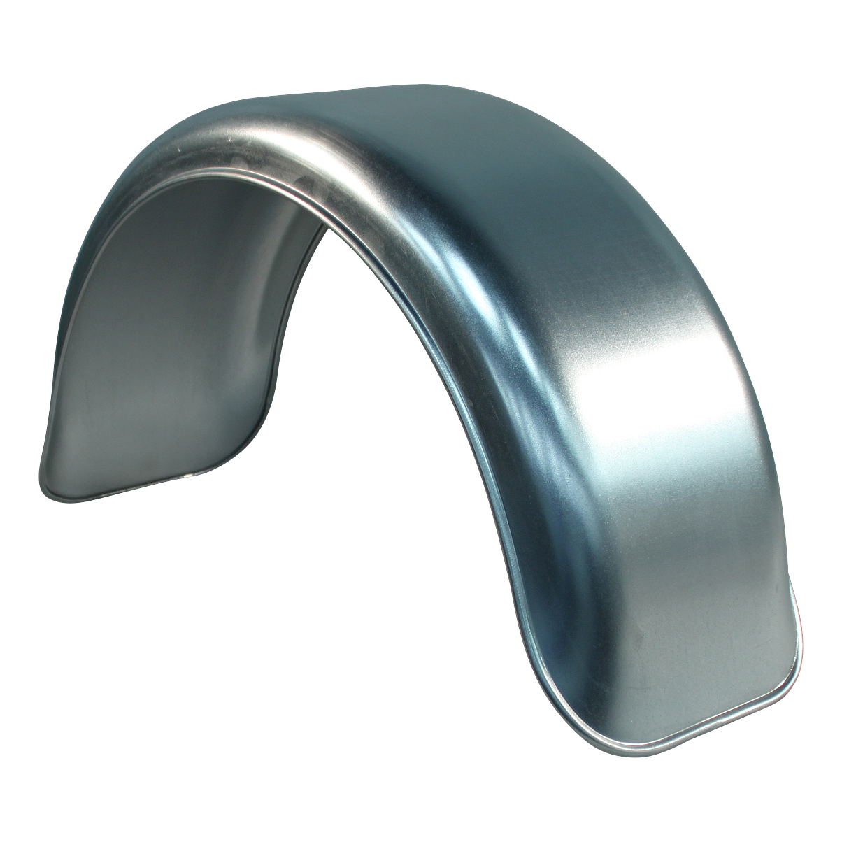 De Haan Kotflügel einzelachse Stahl 200mm x 660mm rundes Modell für Bootsanhänger