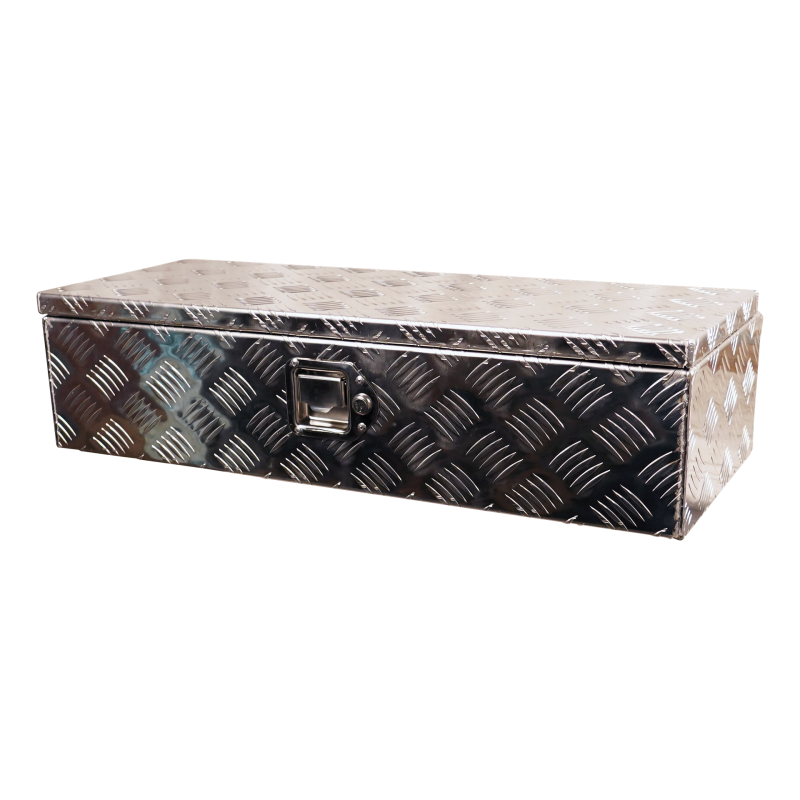 Novio Deichselbox Aluminium 760x310x190 Kofferschloss Novio Deichselbox Aluminium 760x310x190 Kofferschloss