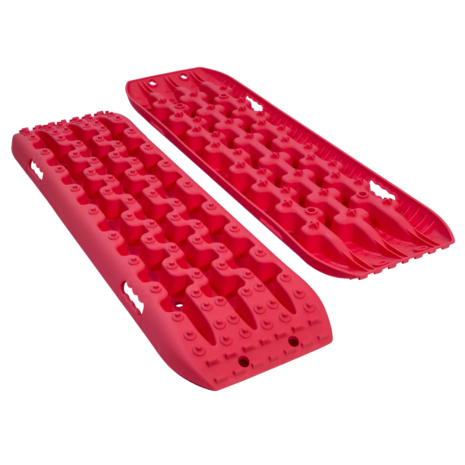 Sandbleche Anfahrhilfe Offroad rot 108,5 x 32 x 13 cm (1 Paar)