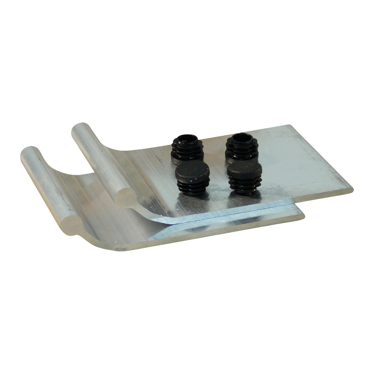 Metalmec Aluminium 2 Bügel + 4 Blockierkappen für Rampensatz