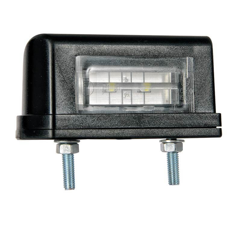 Fristom Kennzeichenleuchte LED 12/24 V 83 x 40 x 30mm 50cm Kabel 45mm  CE, ECE-R10 / R7 / R4 weiß Fristom Kennzeichenleuchte LED 12/24 V 83 x 40 x 30mm 50cm Kabel 45mm  CE, ECE-R10 / R7 / R4 weiß