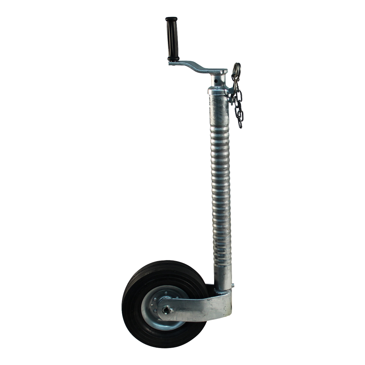 Novio Stützrad geripped Ø48mm 220x70mm Stahlrad