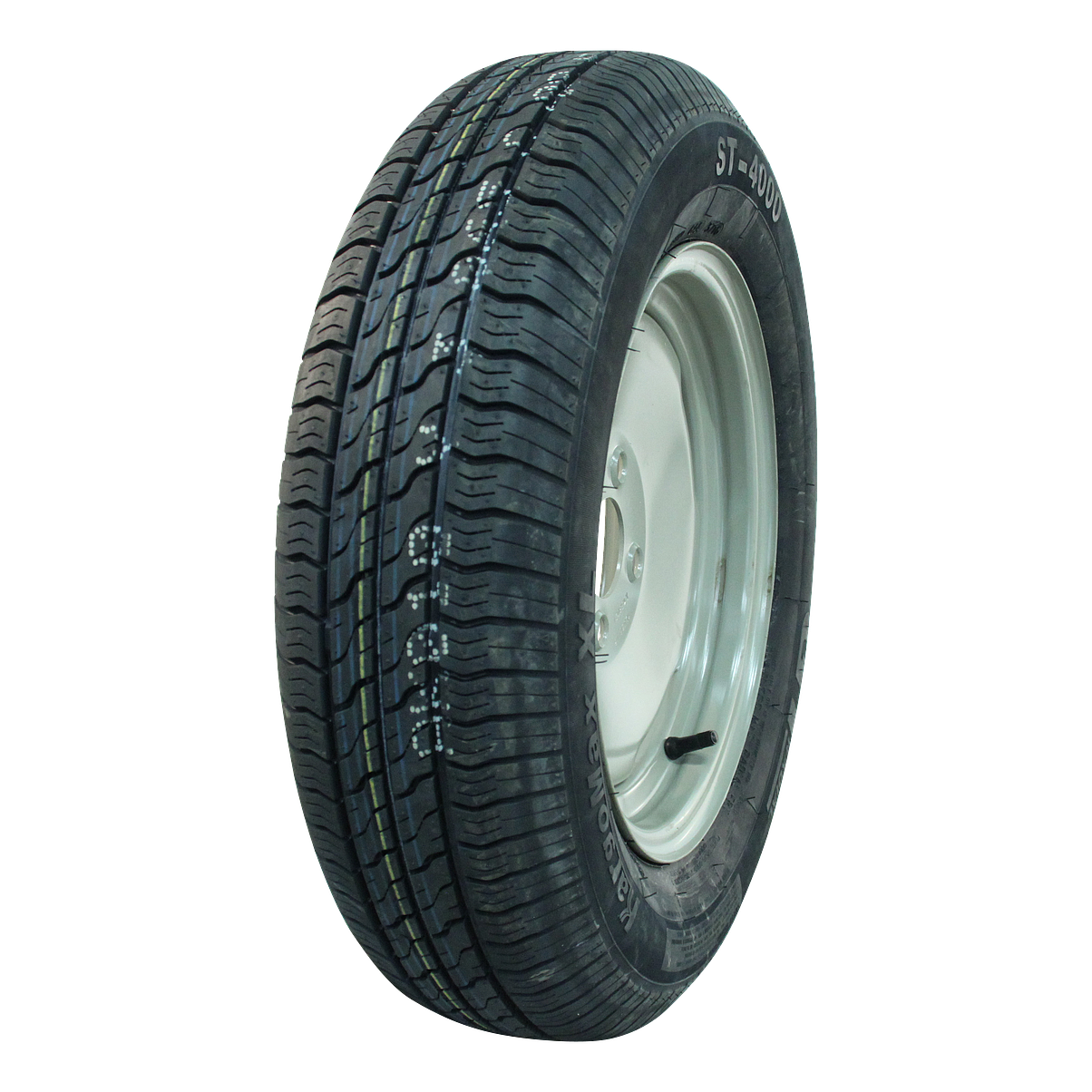 GT radial Komplettrad 155 R13 Kargomax XL ST-4000 M+S + 4Jx13H ET0 60/100/4 84 N Stahl grau-grün GT radial Komplettrad 155 R13 Kargomax XL ST-4000 M+S + 4Jx13H ET0 60/100/4 84 N Stahl grau-grün