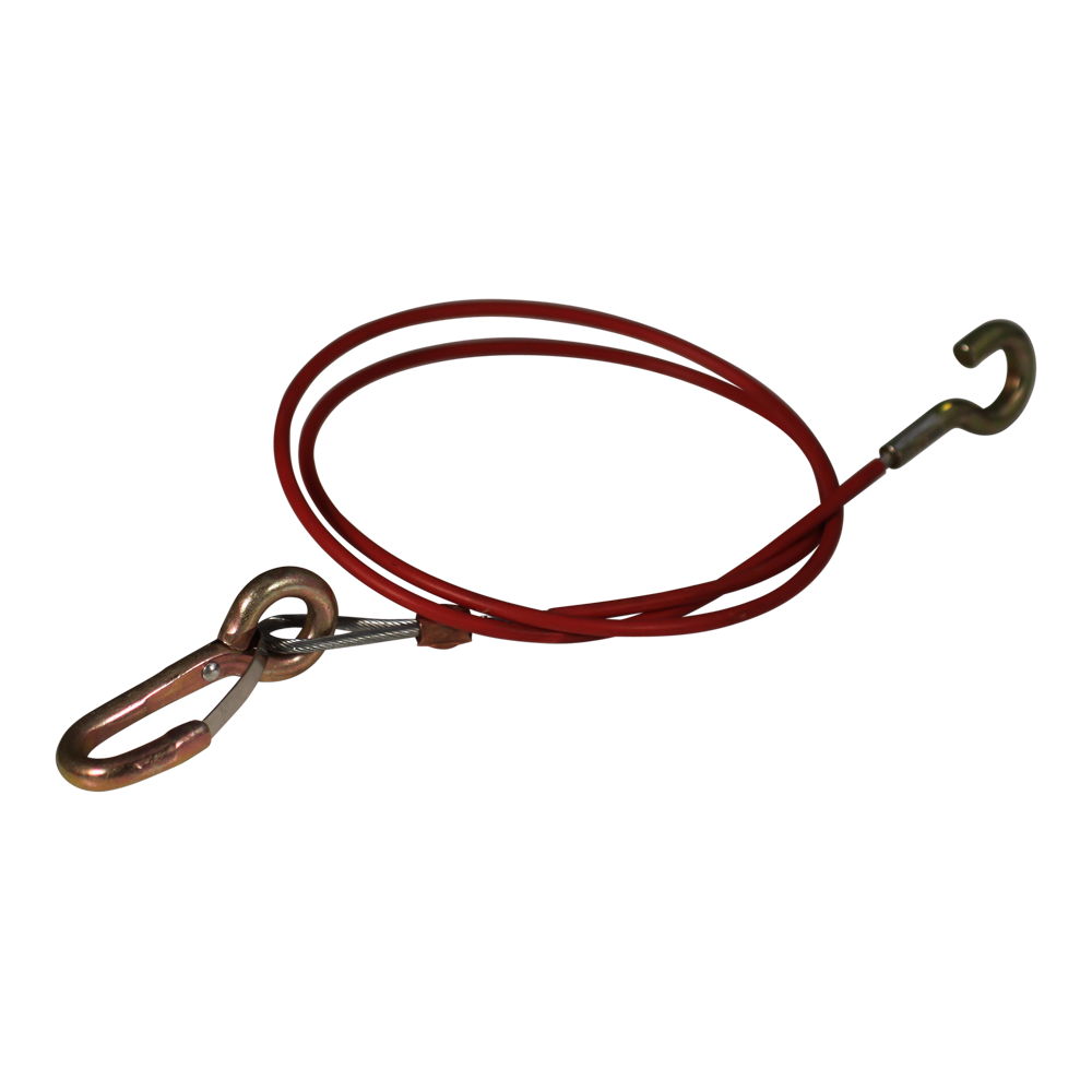 AL-KO Abreißseil 1000mm Rot Karabinerhaken
