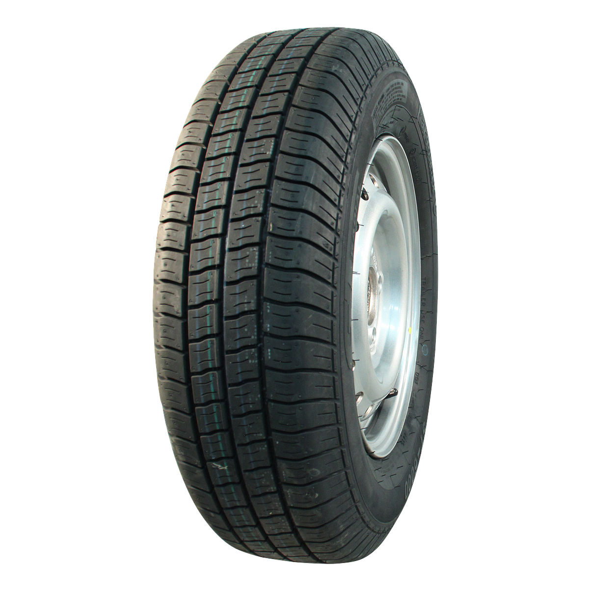 GT radial Komplettrad 165 R13C Kargomax ST-6000 M+S + 4½Jx13H2 ET30 57/100/4 96/94 N Stahl grau