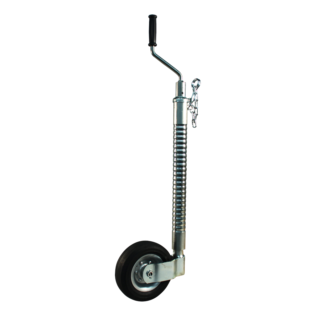 Knott Stützrad geripped Ø48mm 205x50mm Stahlrad