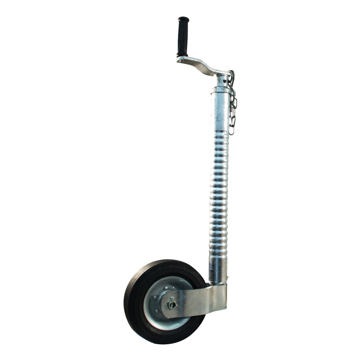 Knott Stützrad geripped Ø48mm 205x60mm Stahlrad