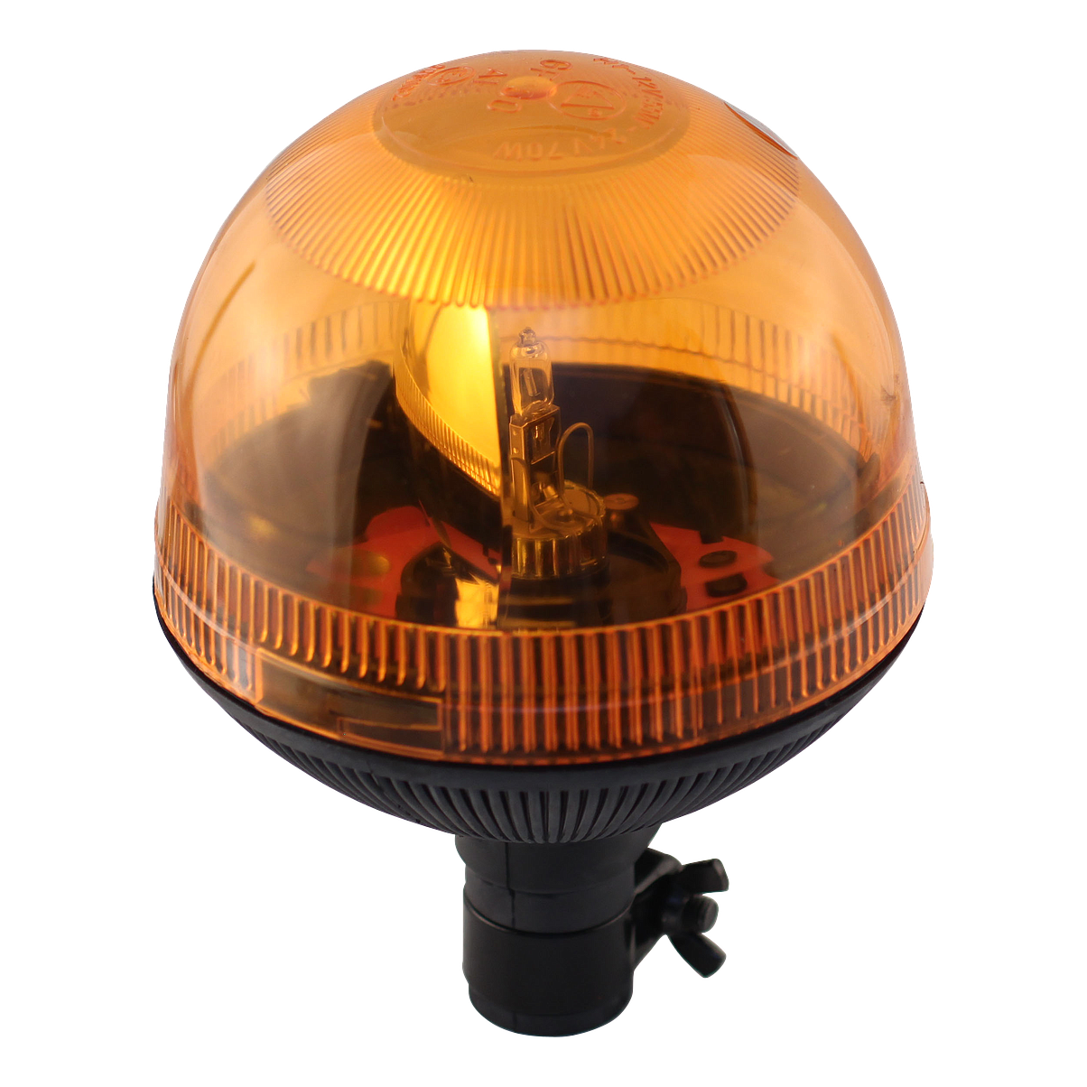AJ.BA Rundumleuchte Drehstrahler Halogen 24V 70W orange Steckbefestigung AJ.BA Rundumleuchte Drehstrahler Halogen 24V 70W orange Steckbefestigung