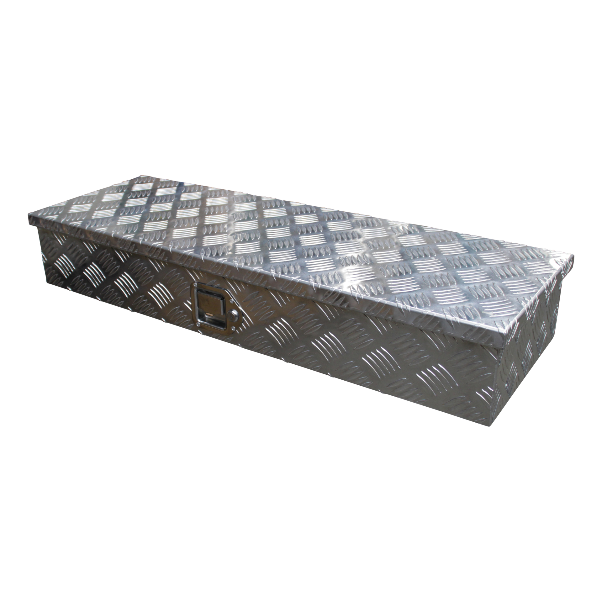 Novio Deichselbox Aluminium 950x320x150mm Kofferschloss