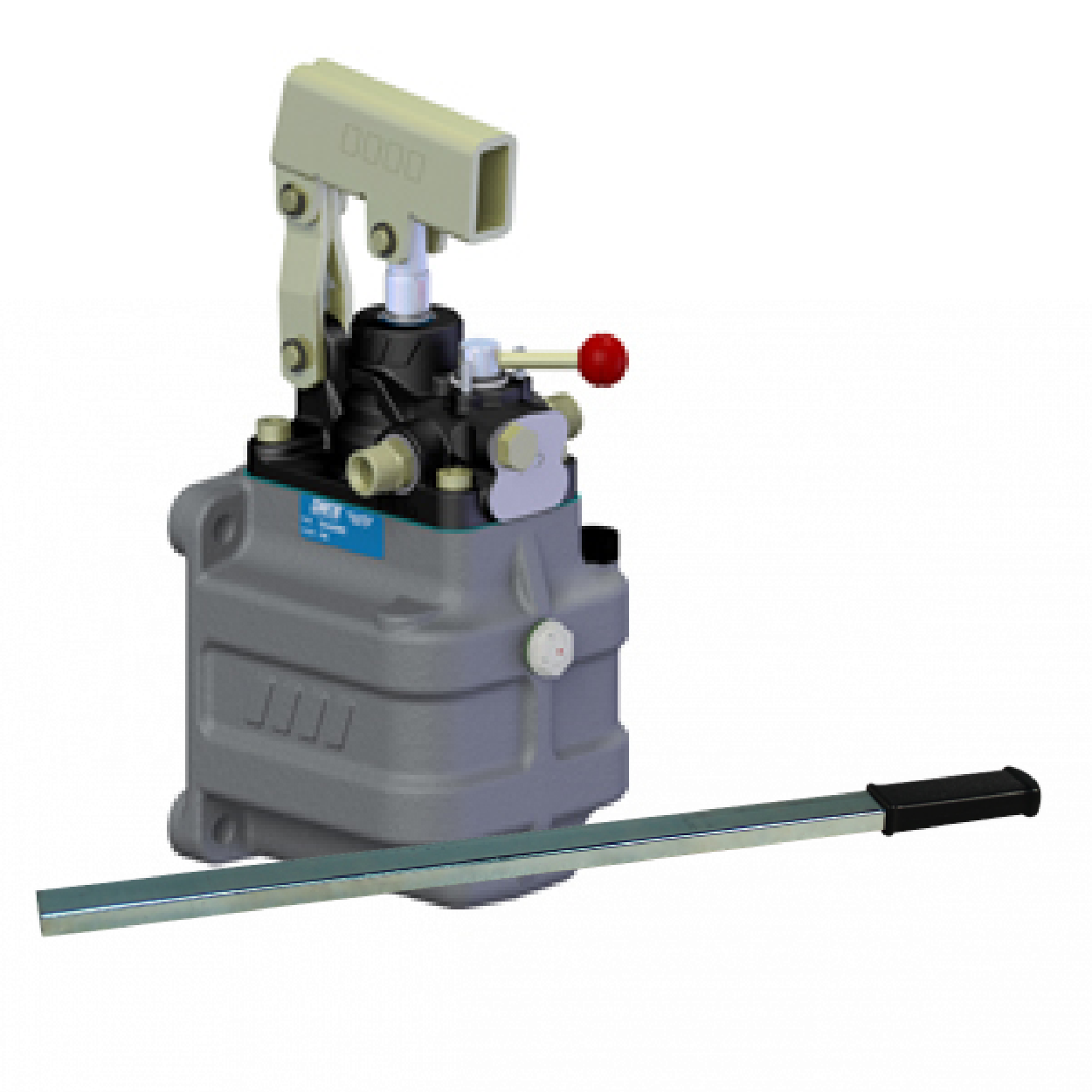 OMFB Handpumpe PMI25 25cm³ 2L Zylinder doppelwirkend OMFB Handpumpe PMI25 25cm³ 2L Zylinder doppelwirkend