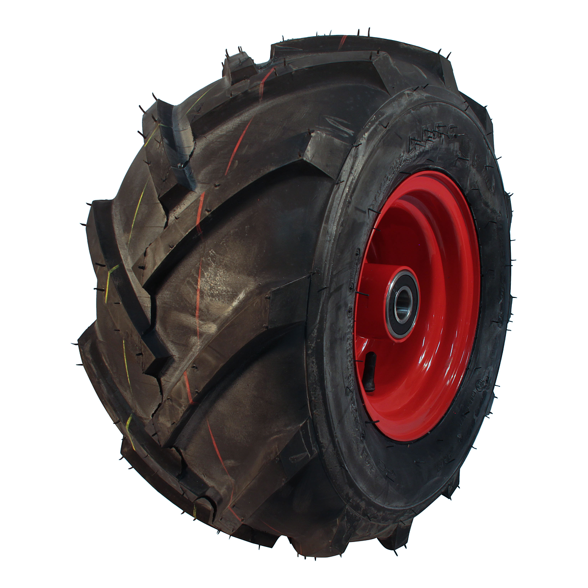 DURO Komplettrad 21x11.00-8 HF-255 4PR + 7.00Bx8H2 ET0 NL150 A3 Stahl Rot links