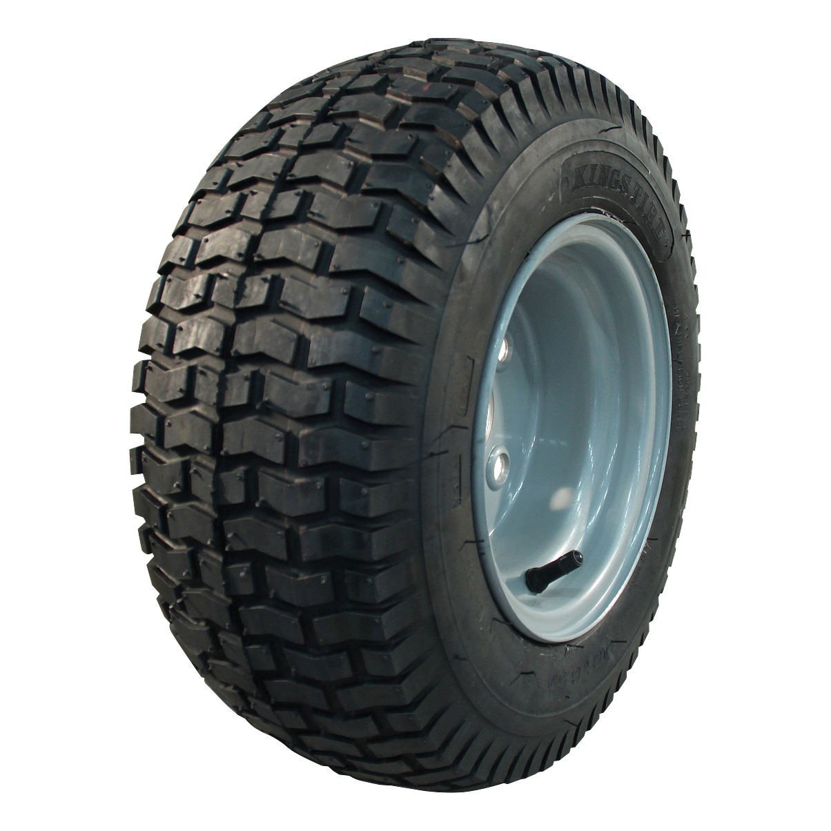 KINGS TIRE Komplettrad 20x10.00-8 V-3502 4PR + 7.00Bx8H2 ET-2 60/100/4 A4 Stahl grau