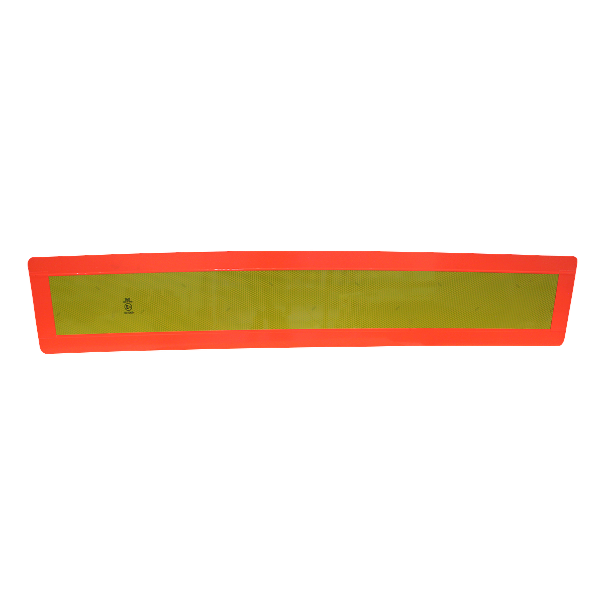 Novio Markierungs Schild Anhänger >3500kg 1132mm x 197mm gelb mit rotem Rand